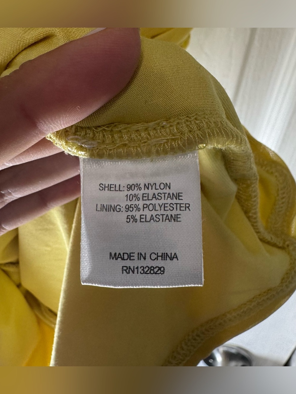 Majorelle Gentille Lemon Yellow off-the-shoulder Ruched Mini Dress Women’s XS - Picture 10 of 16